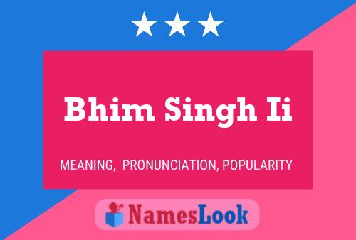 Bhim Singh Ii Naam Poster