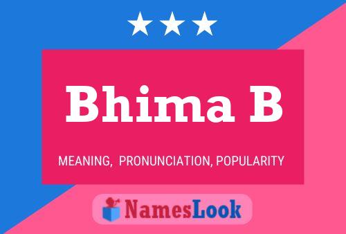 Bhima B Naam Poster