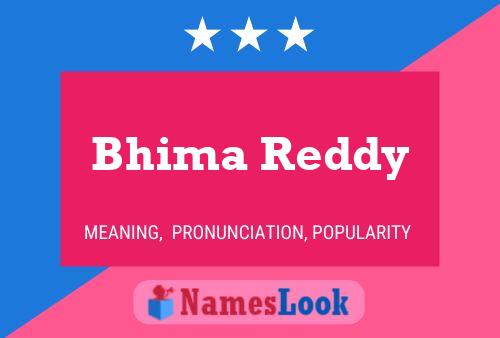 Bhima Reddy Naam Poster