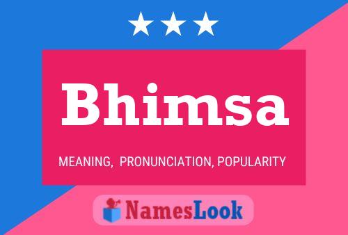 Bhimsa Naam Poster