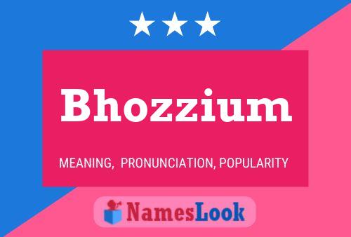 Bhozzium Naam Poster