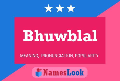 Bhuwblal Naam Poster