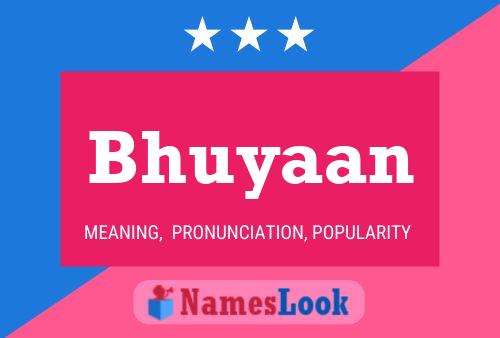 Bhuyaan Naam Poster