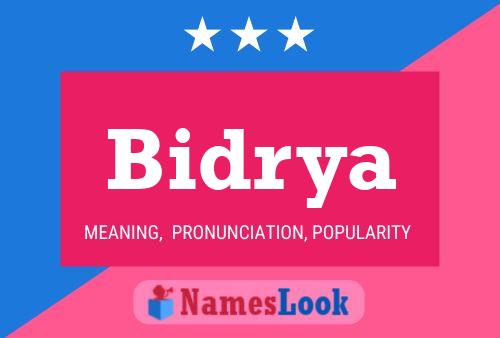 Bidrya Naam Poster