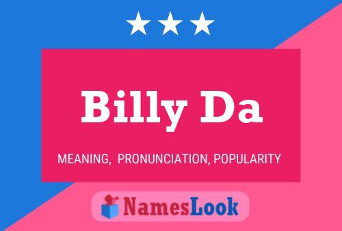 Billy Da Naam Poster