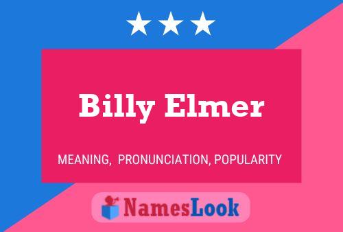 Billy Elmer Naam Poster