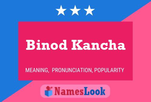 Binod Kancha Naam Poster