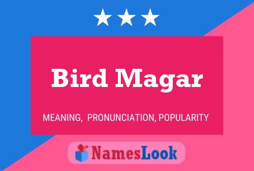 Bird Magar Naam Poster