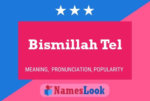 Bismillah Tel Naam Poster