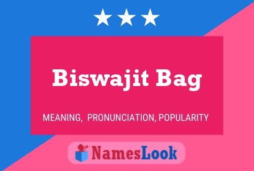 Biswajit Bag Naam Poster