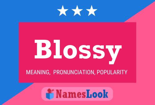 Blossy Naam Poster