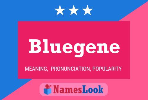 Bluegene Naam Poster