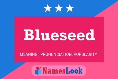 Blueseed Naam Poster