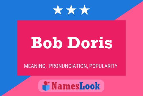 Bob Doris Naam Poster