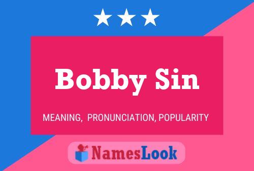 Bobby Sin Naam Poster