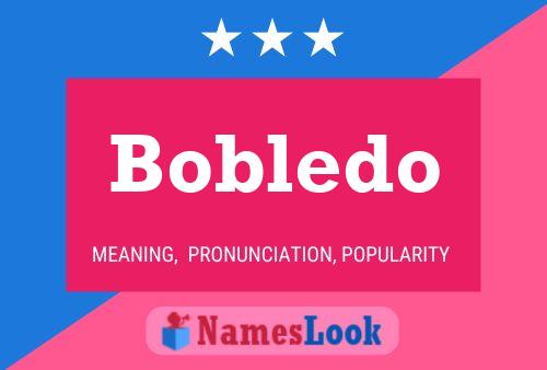 Bobledo Naam Poster