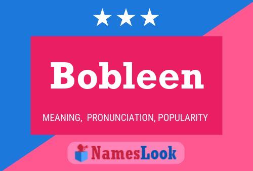 Bobleen Naam Poster