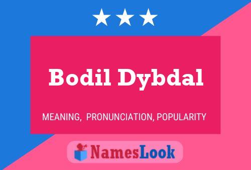 Bodil Dybdal Naam Poster