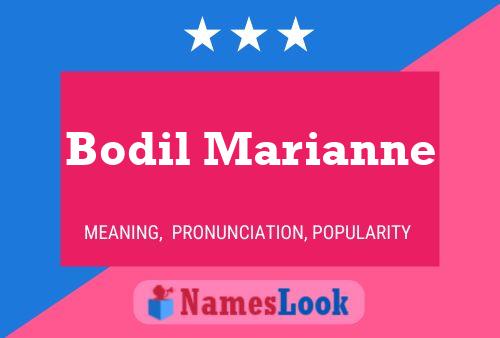 Bodil Marianne Naam Poster