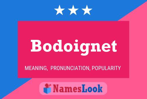 Bodoignet Naam Poster