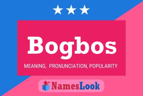 Bogbos Naam Poster