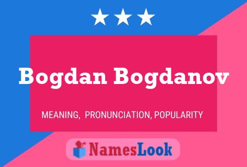 Bogdan Bogdanov Naam Poster