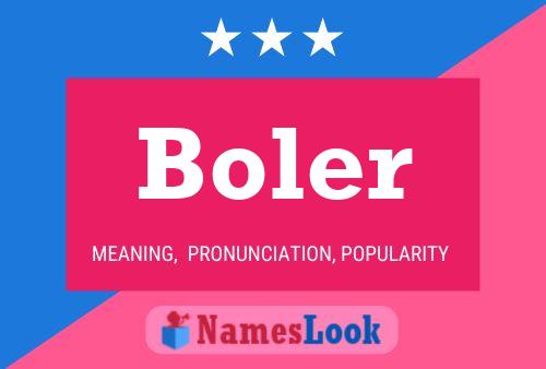 Boler Naam Poster