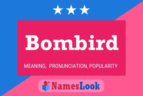 Bombird Naam Poster