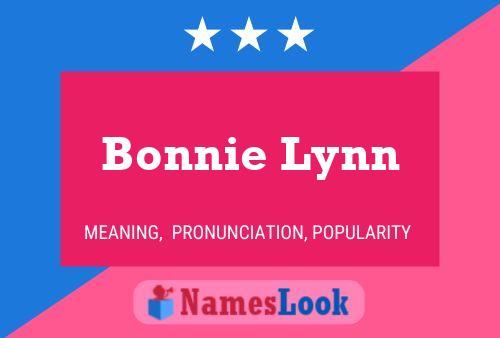 Bonnie Lynn Naam Poster