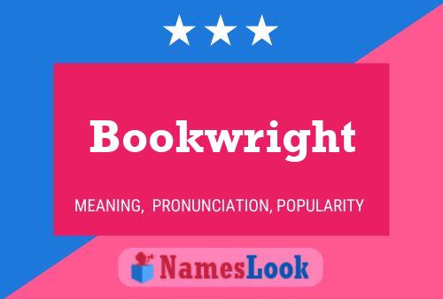 Bookwright Naam Poster