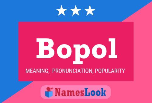 Bopol Naam Poster