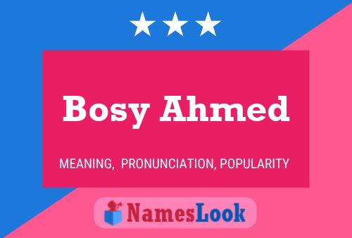 Bosy Ahmed Naam Poster