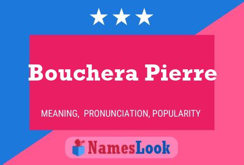 Bouchera Pierre Naam Poster