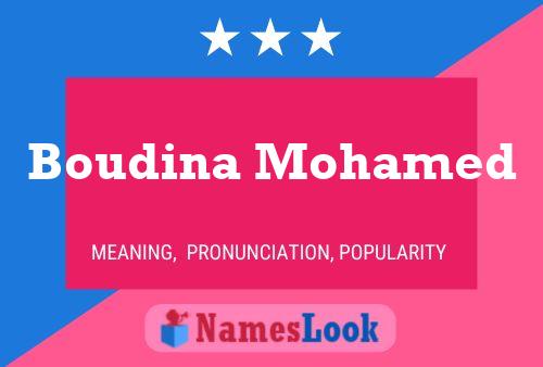 Boudina Mohamed Naam Poster