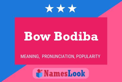 Bow Bodiba Naam Poster