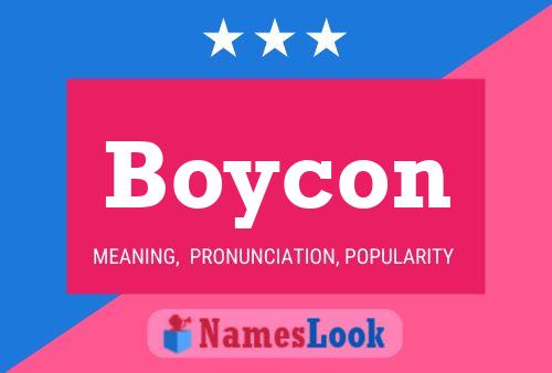 Boycon Naam Poster