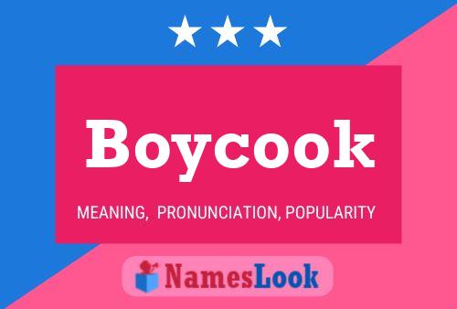 Boycook Naam Poster