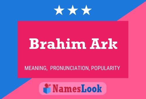 Brahim Ark Naam Poster