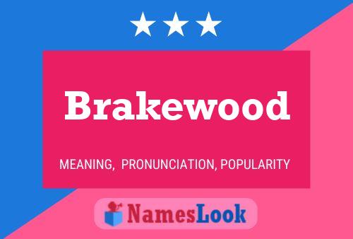 Brakewood Naam Poster