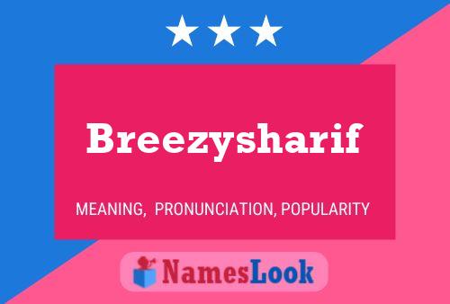 Breezysharif Naam Poster