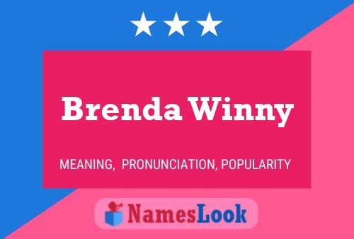 Brenda Winny Naam Poster