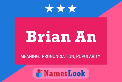 Brian An Naam Poster