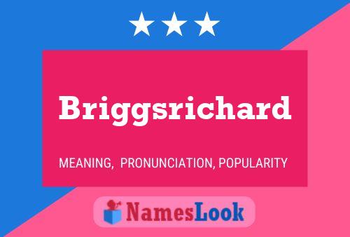 Briggsrichard Naam Poster