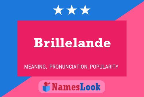 Brillelande Naam Poster