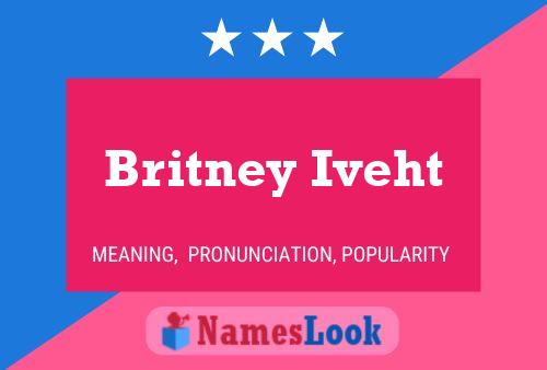 Britney Iveht Naam Poster