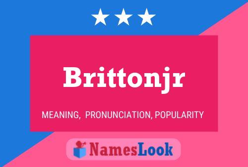 Brittonjr Naam Poster