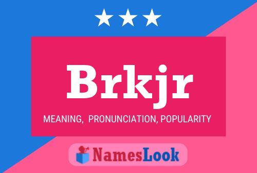 Brkjr Naam Poster