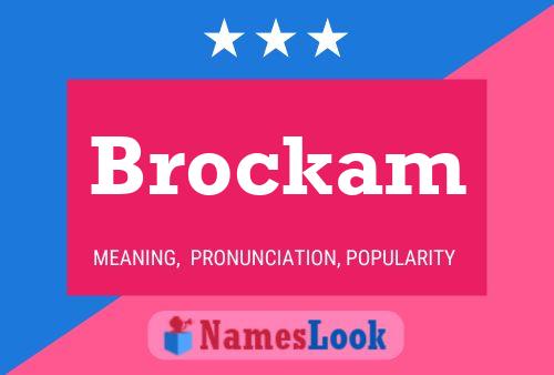 Brockam Naam Poster