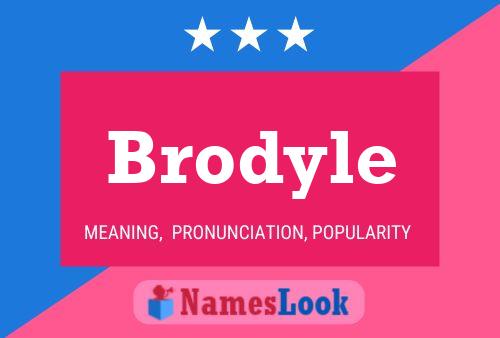 Brodyle Naam Poster