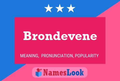 Brondevene Naam Poster